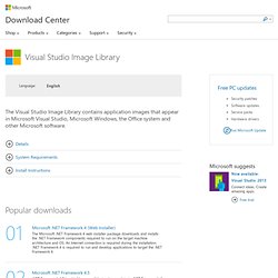 Download Visual Studio Image Library from Official Microsoft Download Center