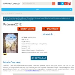 Download Padman 2018 Movie