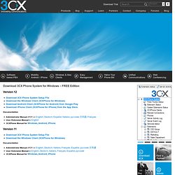 Download 3CX Phone System for Windows - FREE edition