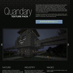 The Quandary texture pack for Minecraft
