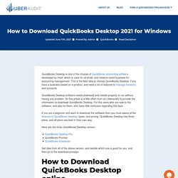 How to Download QuickBooks Desktop 2021 for Windows