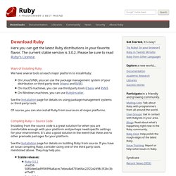 Download Ruby