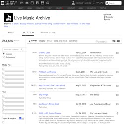 Archives.org - Free Music : Download & Streaming