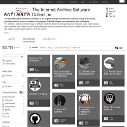 Download & Streaming : The Internet Archive Software Collection