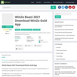 WinZo Baazi Download Latest Version For Android 2021