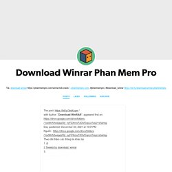 download winrar phanmempro.com