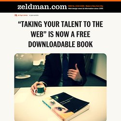 “Taking Your Talent to the Web” is now a free downloadable book