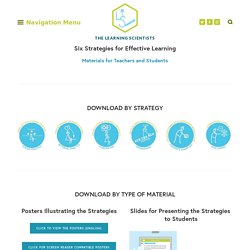 Downloadable Materials — The Learning Scientists