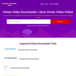 How To Download Vimeo Video Online