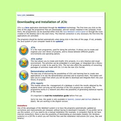 clicZone - Downloading and installation of JClic