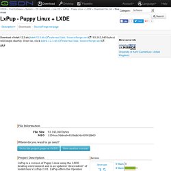 Downloading File /Other/kde/kde4.12.3.sfs - LxPup - Puppy Linux + LXDE - OSDN