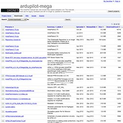 Downloads - ardupilot-mega - Official ArduPlane repository