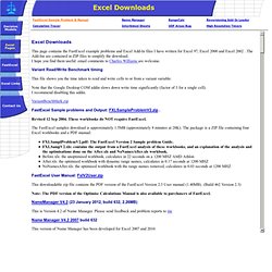 Excel Downloads - Decision Models