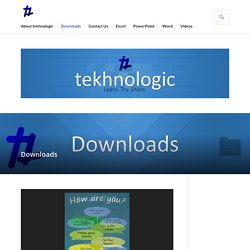 Downloads – tekhnologic