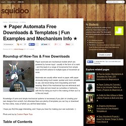 ★ Paper Automata Free Downloads & Templates