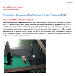The Multiplane Downshooter (Non-Traditional Animation Techniques) Part 2