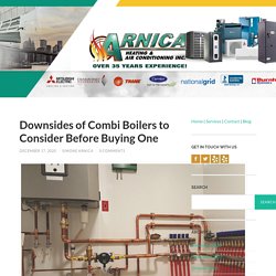 Downsides of Combi Boilers installation - Consider Before Buying