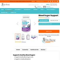 Dr. Berg's Blood Sugar Support