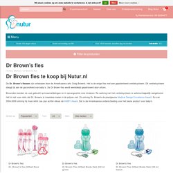 Dr Brown's fles - Nutur.nl
