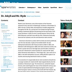 Dr. Jekyll and Mr. Hyde: Context