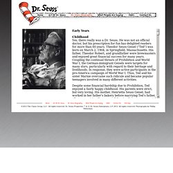 Dr. Seuss Biography