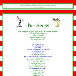 Dr. Seuss @ The Virtual Vine