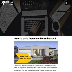 How to build faster and better homes? - Drafting Services