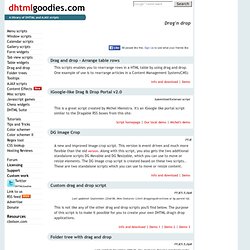 Drag And Drop Scripts