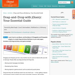 Drag-and-Drop with jQuery: Your Essential Guide