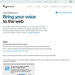Dragon Web Extension