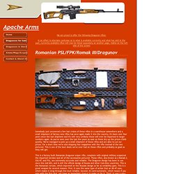 Dragunovs for Sale - Apache Arms