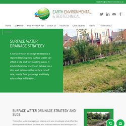 Surface Water Drainage Strategy