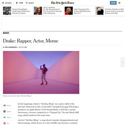 Drake: Rapper, Actor, Meme