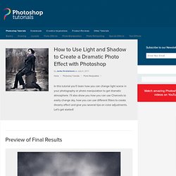 How to Use Light and Shadow to Create a Dramatic Photo Effect with Photoshop
