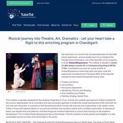 Musical Journey into Theatre, Art, Dramatics - Let your heart take a flight to this enriching program in Chandigarh