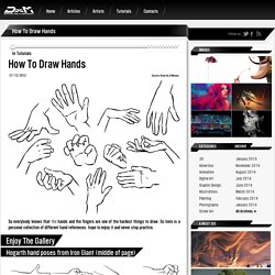 how to draw hands