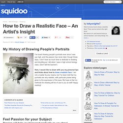 How to Draw a Realistic Face - An Artist's Insight