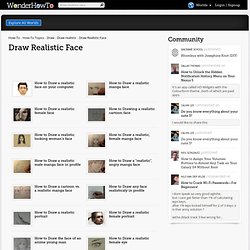 Draw realistic face