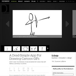 A Dead-Simple App For Drawing Cartoon GIFs