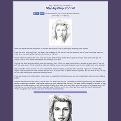 Drawing lesson: Step-by-step tutorial on drawing the face