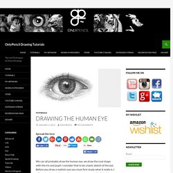 Drawing the Human Eye » OnlyPencil Drawing Tutorials