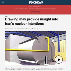 Drawing may provide insight into Iran's nuclear intentions
