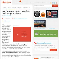 Hand-Drawing Style In Modern Web Design - Volume 2
