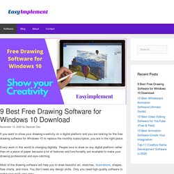 9 Best Free Drawing Software For Windows 10 Download