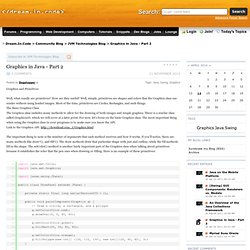 Graphics in Java - Part 2
