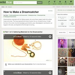 How to Make a Dreamcatcher