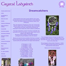 Dreamcatchers from Crystal Labyrinth