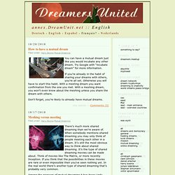 Dreamers United - English