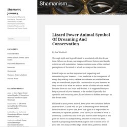 Lizard Power Animal Symbol Of Dreaming And Conservation – Shamanic Journey