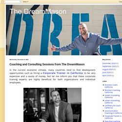 Coaching and Consulting Sessions from The DreamMason